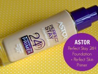 Kettő az egyben Astor Perfect Stay 24H Alapozó + Perfect Skin Smink alap. Vajon működni fog?