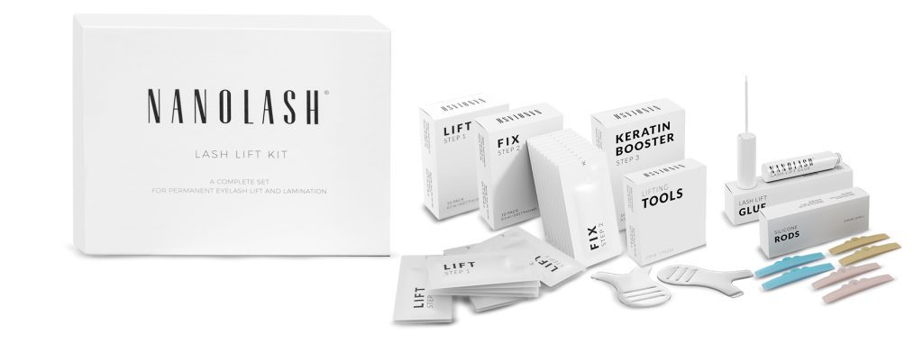 Nanolash Lash Lift Kit - tekintete teljes átalakításának egy módja