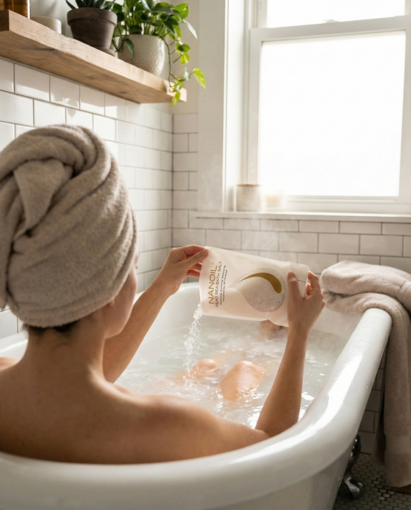 holt tengeri fürdősó nanoil